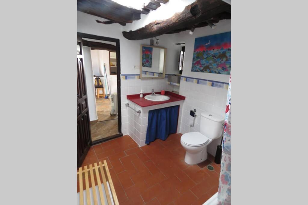 Casa La Solea. Vistas Al Pueblo Y La Sierra Villa Bubion Ngoại thất bức ảnh